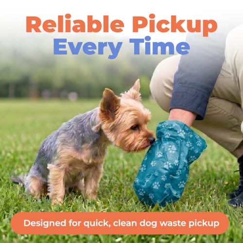 Poop Bags for Dogs (Turquoise / 360 Bags)