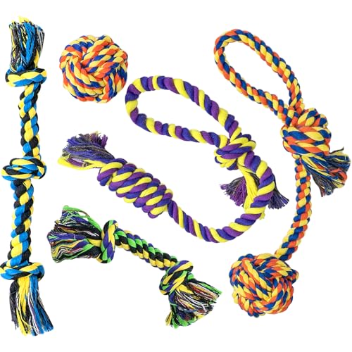 Puppy Teething Toys for Small Dogs (5 Pack / Small)