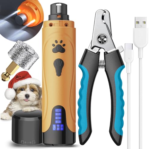 Dog Nail Grinder (Summer Orange)