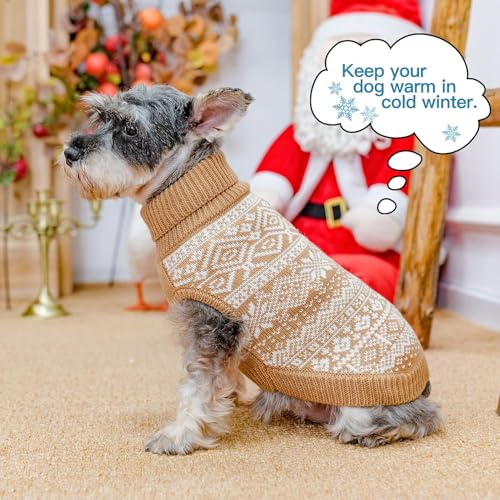 Dog Sweater Argyle (XX-Small / Cream)