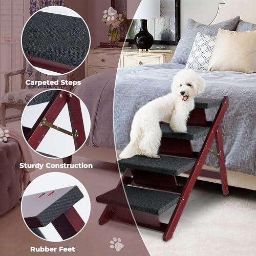 Wooden Dog Stairs