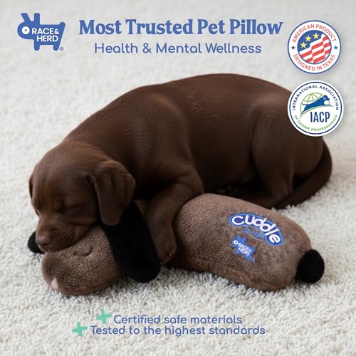 CuddleBun Heartbeat Puppy Toy Sleep Aid (Cocoa)