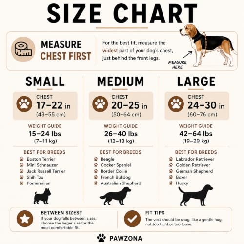 Dog Anxiety Vest (Medium)