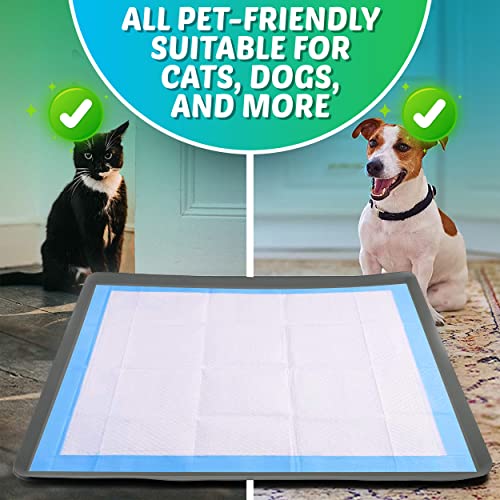 Dog Pee Pad Holder (Gray / 27.5 x 44 Inches)