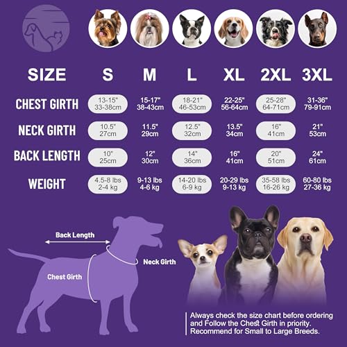 2 Pack Fleece Dog Sweater Pullover Vest with Reflective Stripe (X-Large / Blue & Mist Blue)