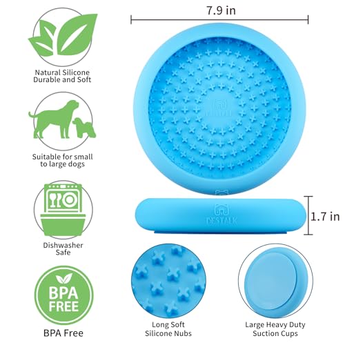 Dog Lick Bowl (Light blue)