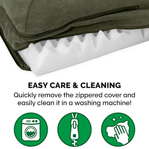 Orthopedic Dog Bed for Large (Large / Dark Sage)