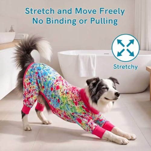 Dog Sun Shirt Breathable 50+ UV Protection Summer Pet Apparel Quick Dry Lightweight Stretchy Soft Dogs Cooling Vest for Small Medium Large Dogs (Mixed Color / XX-Large)