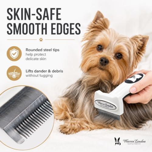 Deshedding Brush for Small Short Hair Dogs (Short Hair | Small)