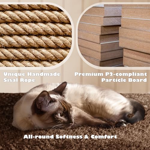54in Cat Tree Tower (Brown / 54in)