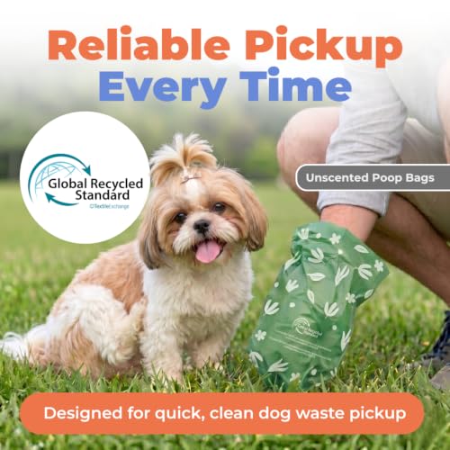 GRS Poop Bags for Dogs (GRS Green (Unscented) / 300 Bags)