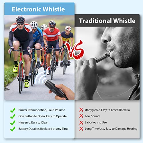 3 Pack Electronic Whistles (3 Color)