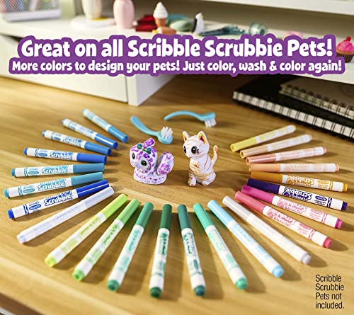 Scribble Scrubbie Pets Marker Refill & Expansion Set (Small / Refill Markers)