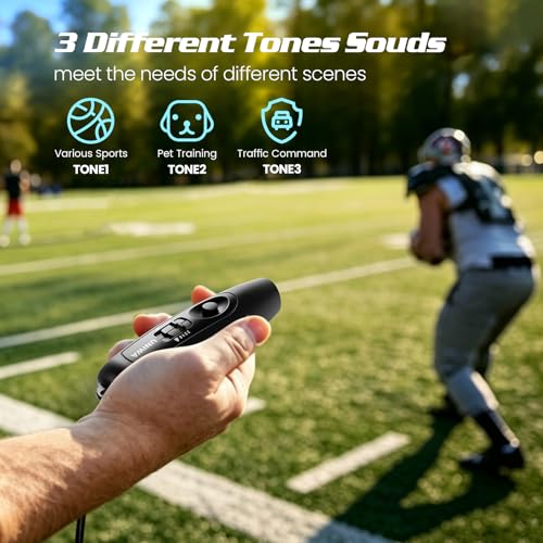 Electronic Whistle Rechargeable (black +red)