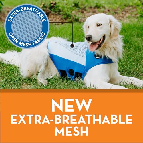 Breeze for Dogs Calming Anxiety Vest (Sky Blue / Large)