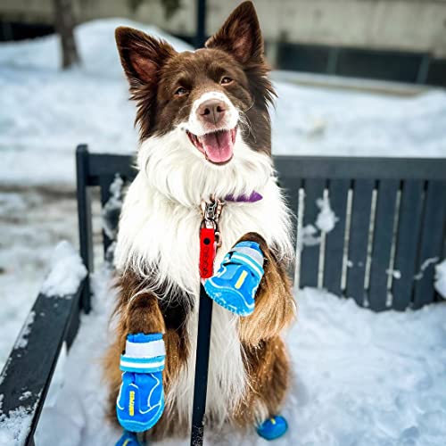 Dog Shoes for Hot Pavement (Size 3: 2.0''x2.5''(W*L) (Pack of 4))