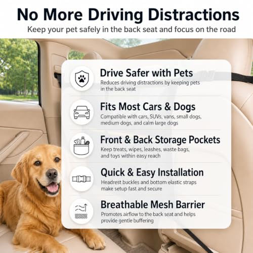 Dog Car Barrier for SUV