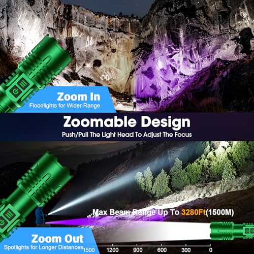 UV Flashlight (2PCS Green)