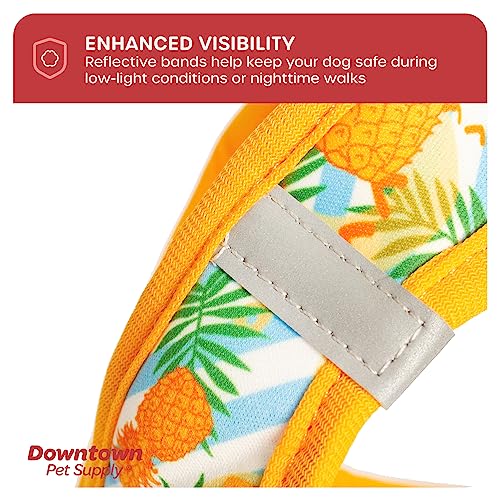 Step in Dog Harness (Large / Pineapple)