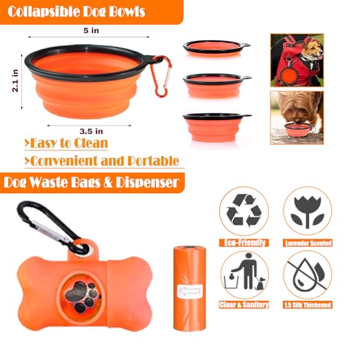 No Pull Dog Harness (Large / Orange)