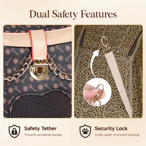 Luxury Pet Carrier (Coffee)