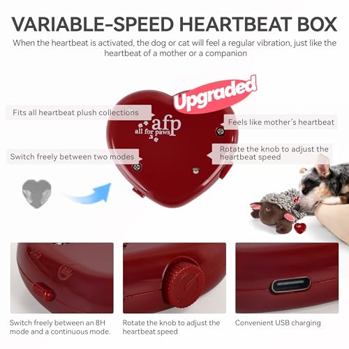 Heartbeat Dog Toy for Sleep Aid