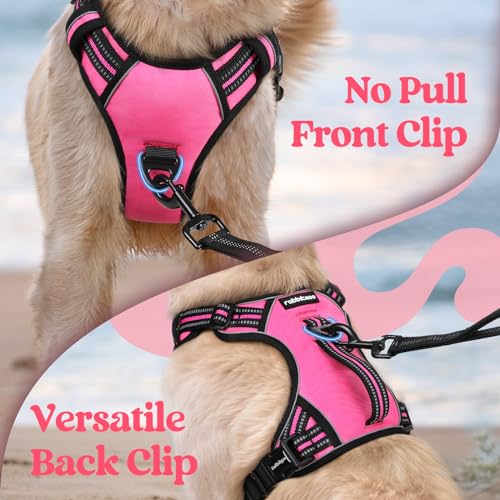 Large Dog Harness (Medium / Pink)