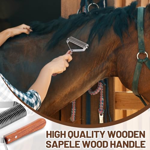 Livestock Shedding Comb (1-sided)