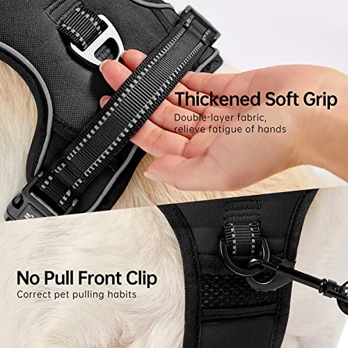 Dog Harness for Small Sized Dog (Black / Small)