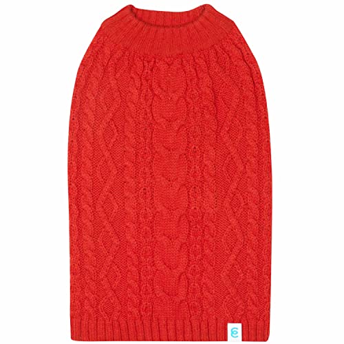 Dog Sweater Award Winning Christmas Sweater for Small Dogs (14 inch (Pack of 1) / Red)