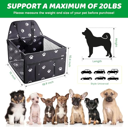 Dog Car Seats for Small and Medium Dogs