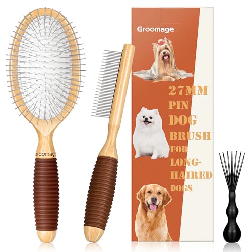 Dog Brush for Long Haired Dogs (Set-3 Pcs)
