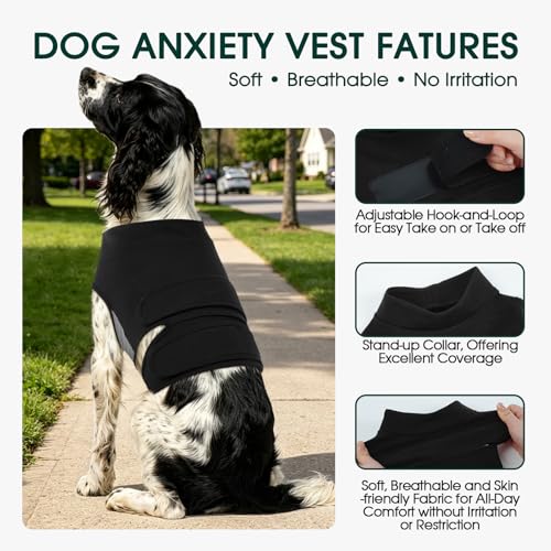 Dog Anxiety Vest (Midnight Calm / S (Chest 16.1-20"))