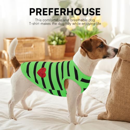 Dog Shirts for Extra (Green-Vest / X-Small)