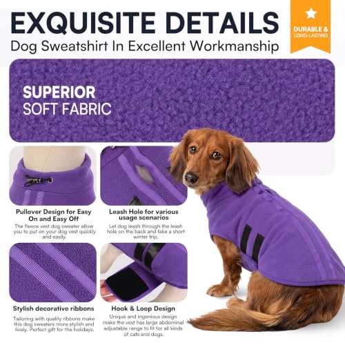XL Dog Sweater (Lavender / X-Large)