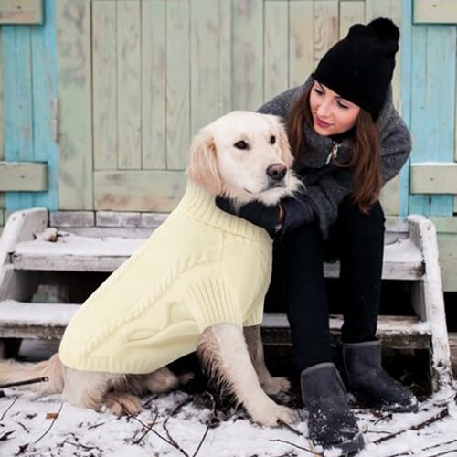 XXL Dog Sweater (XX-Large / White)