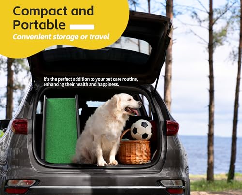 PawStep 50894 Pet Ramp for Dogs & Cats (Poly Grass)