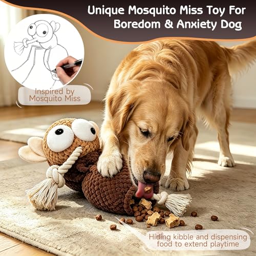 Mosquito Squeaky Dog Toy (Novelty)