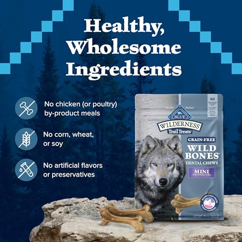Wilderness Mini Dog Dental Chews (1.69 Pound (Pack of 1))