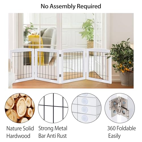 4 Panel Extra (24"Height-4 Panel / White)