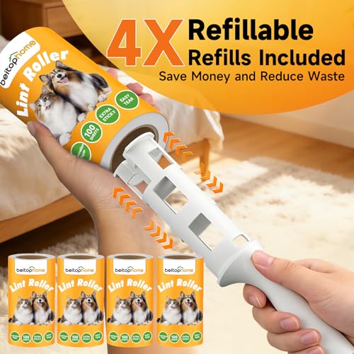 Extra Sticky Lint Roller for Pet Hair