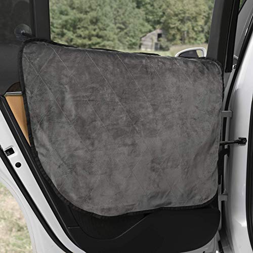 Velvet Car Door Protector (London Grey)