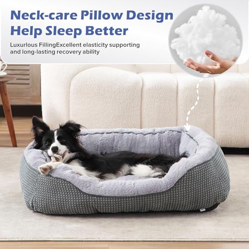 XL Dog Beds Large Sized Dog (XL (42"x30"x8") / Grey)