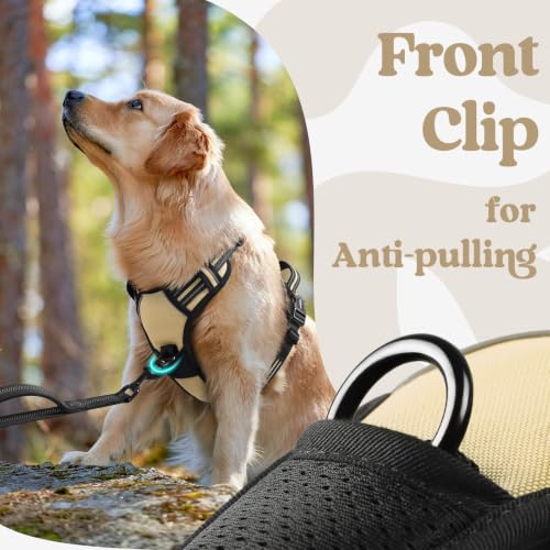 Dog Harness for Large (X-large / Beige)