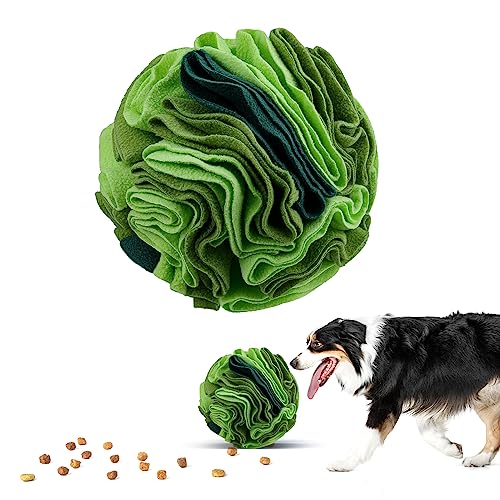 Pet Snuffle Ball (Gradient green / 20cm)
