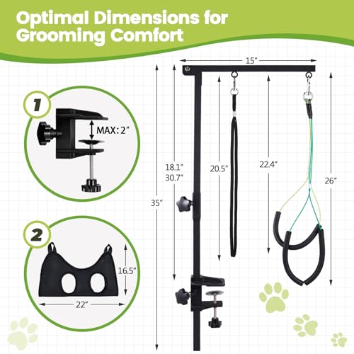 Dog Grooming Table Arm (L Shape)