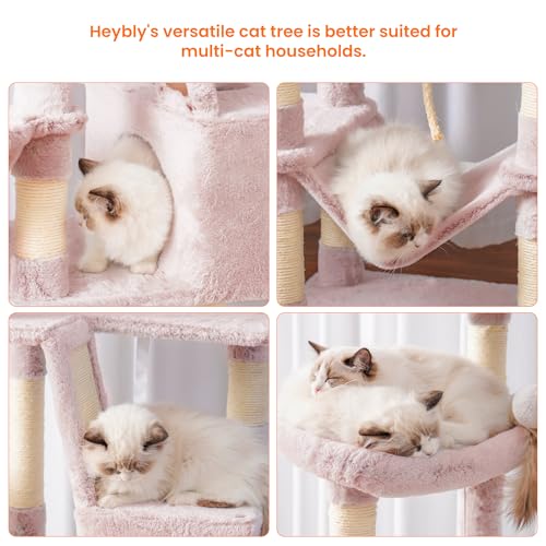 Cat Tree 68 inch Multi (Rosy Brown / 68 inch)