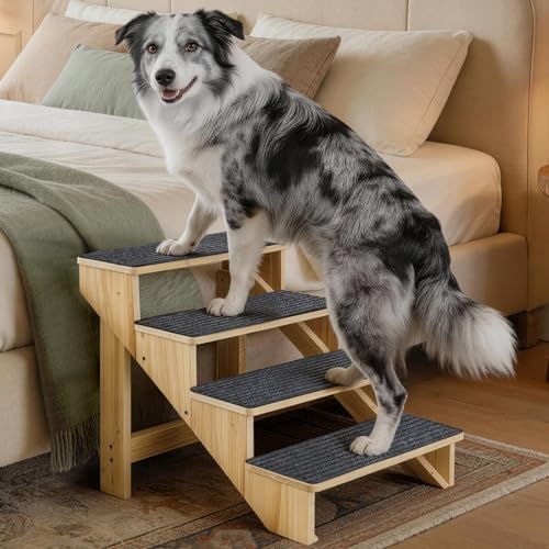 4 Step Dog Stairs for Large Dogs (4-Step)