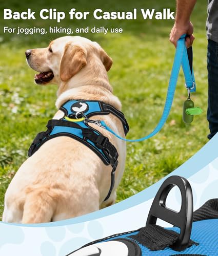 No Pull Dog Harness Medium Sized Dog (Medium / SkyBlue)