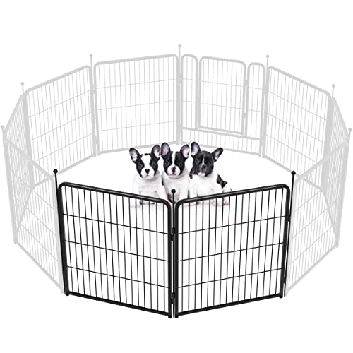 Rollick Dog Playpen (Black / 32"H)